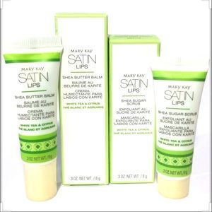 NEW MARY KAY | Satin Lips Shea Balm & Sugar Scrub